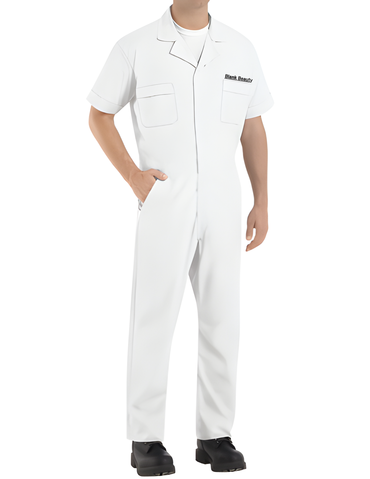 Blank Beauty Short Sleeve Coveralls