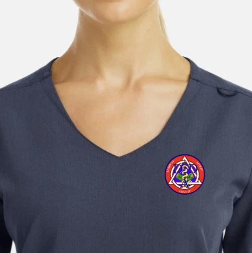 Dallas Academy of Dentistry Women's Matrix Pro Top 3902- Heather Navy