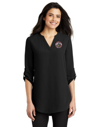 BCFD_LW701 Port Authority Ladies 3/4-Sleeve Tunic Blouse