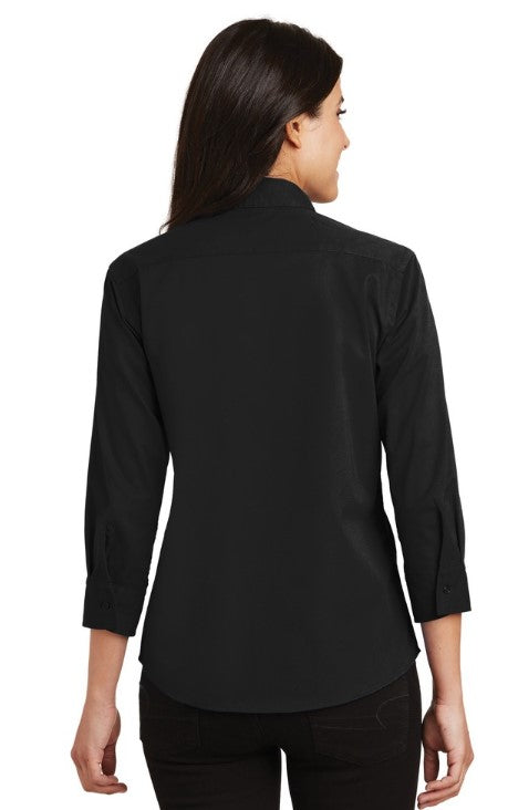 BCFD_L612 Port Authority® Women's 3/4-Sleeve Easy Care Shirt