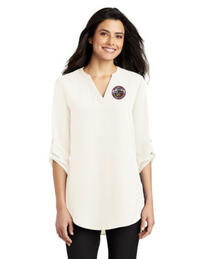 BCFD_LW701 Port Authority Ladies 3/4-Sleeve Tunic Blouse