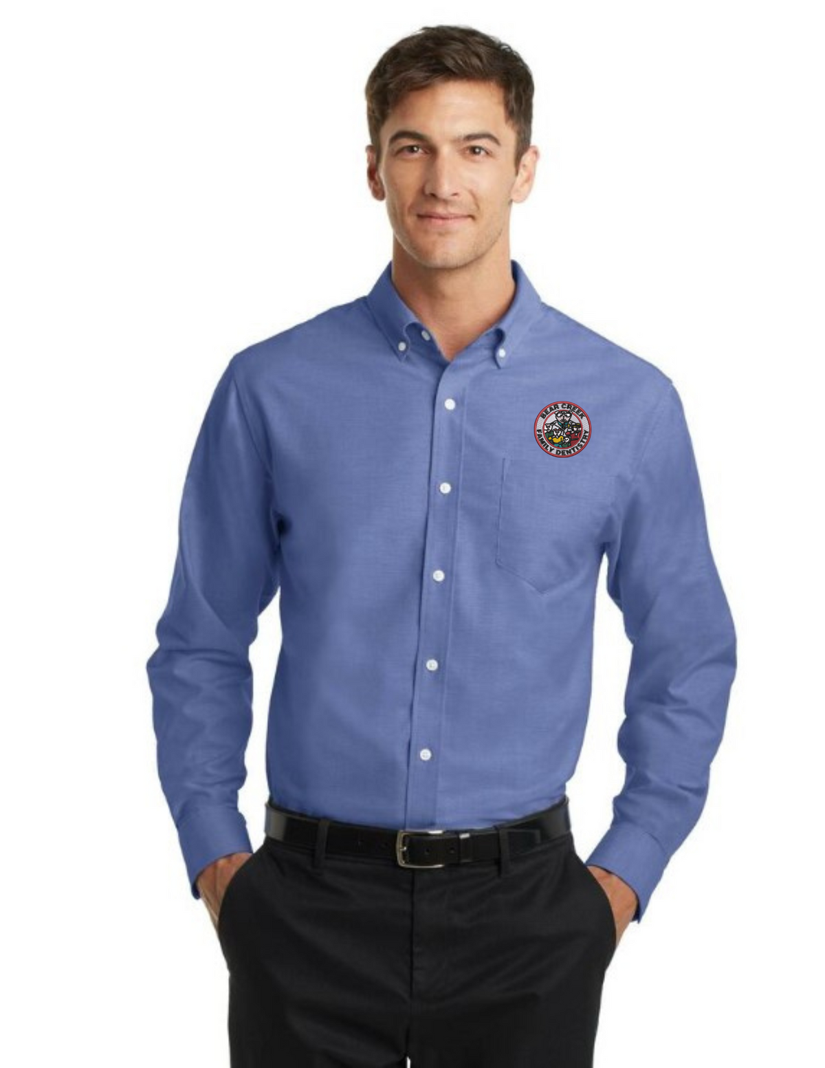 BCFD_S658 Port Authority® SuperPro™ Oxford Shirt