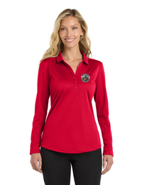 BCFD_L540LS Port Authority Women's Silk Touch™ Performance Long Sleeve Polo