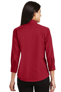 BCFD_L612 Port Authority® Women's 3/4-Sleeve Easy Care Shirt