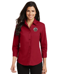 BCFD_L612 Port Authority® Women's 3/4-Sleeve Easy Care Shirt