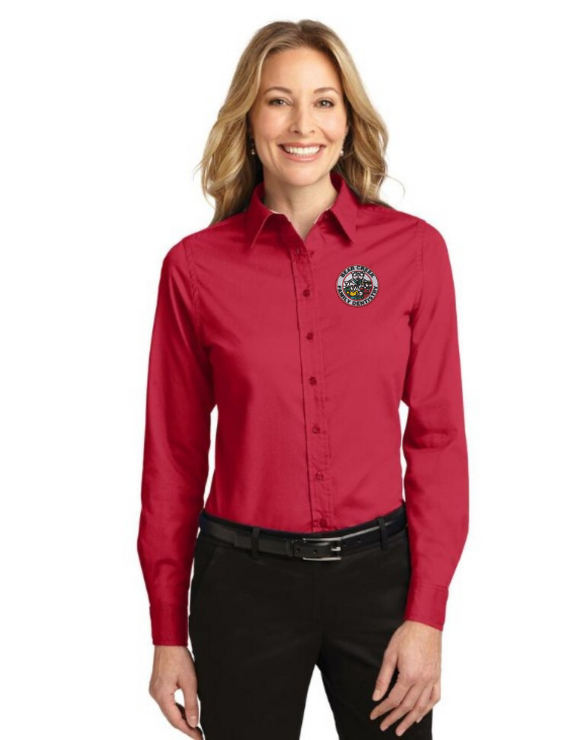 BCFD_L608 Port Authority® Women's Long Sleeve Easy Care Shirt