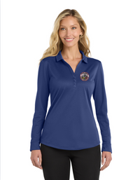 BCFD_L540LS Port Authority Women's Silk Touch™ Performance Long Sleeve Polo