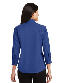 BCFD_L612 Port Authority® Women's 3/4-Sleeve Easy Care Shirt