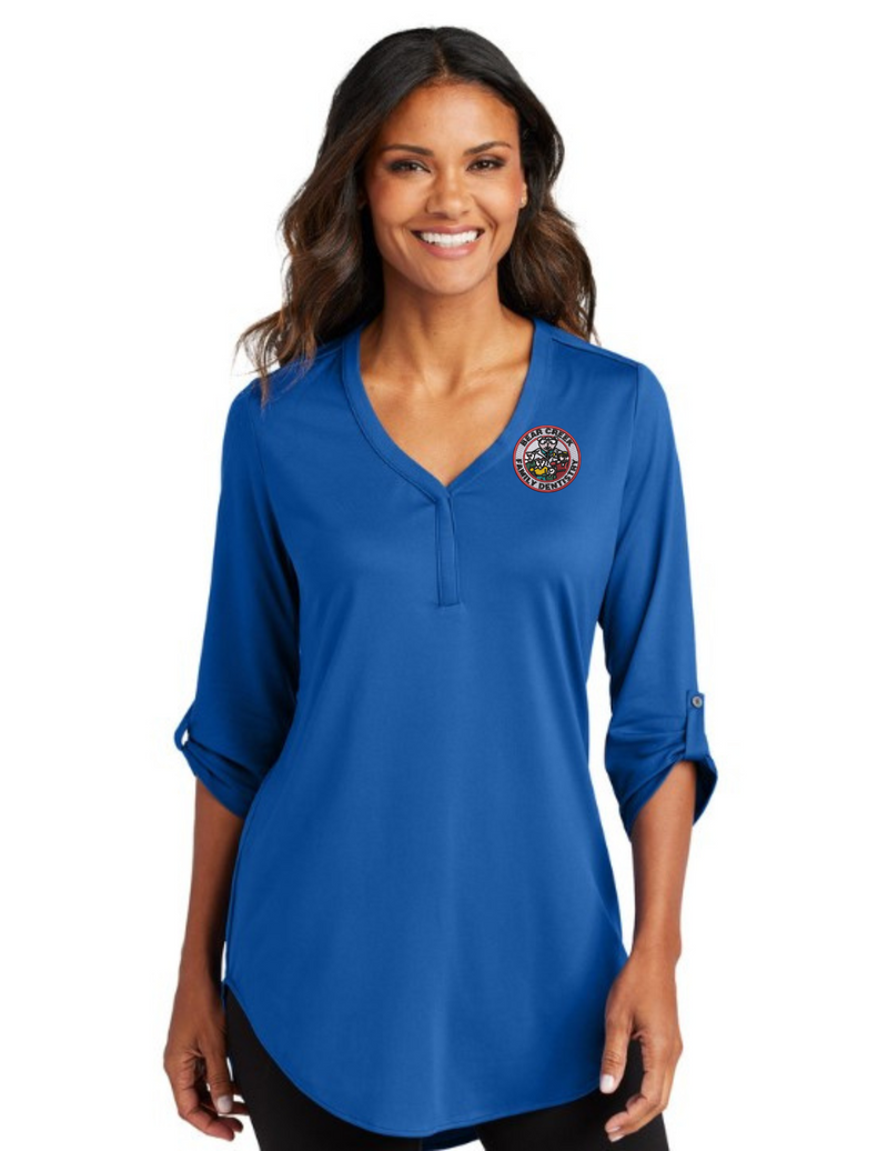 BCFD_LK6840 Port Authority® Women's City Stretch 3/4-Sleeve Tunic