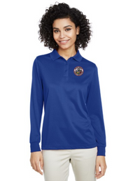BCFD_M348LW Harriton Ladies' Advantage Snag Protection Plus IL Long Sleeve Polo